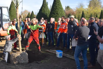 Bigger view of Ook onze 2de Nationale Bomendag was een succes...