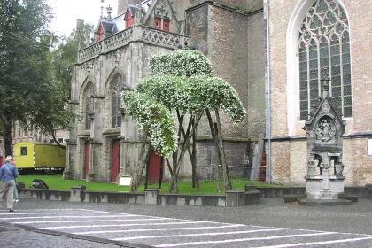 Bigger view of TerraCottem Universal in flower sculptures, Bruges, Belgium.