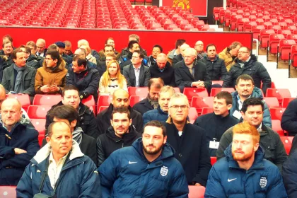 Bigger view of Desso GrassMaster Expert Meeting Manchester 2015
