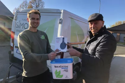 Bigger view of De drie winnaars van onze actie 'Best Kept Secret'