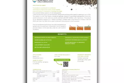 Bigger view of TerraCottem turf specification sheet