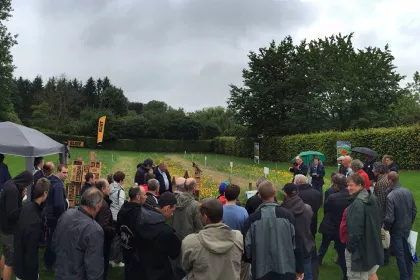 Bigger view of Our technical expertise is transferred to the public through our commercial department - co-organisation of the Belgian National Grass Day