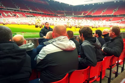 Bigger view of Desso GrassMaster Expert Meeting Manchester 2015