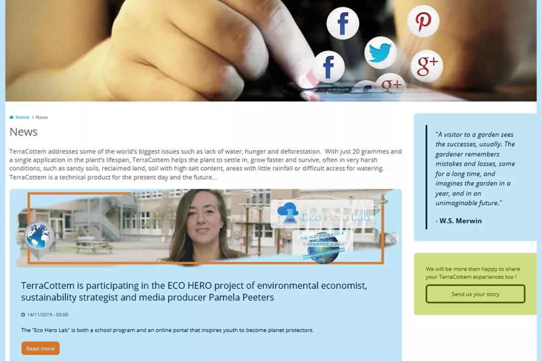 Our new and improved website is online !